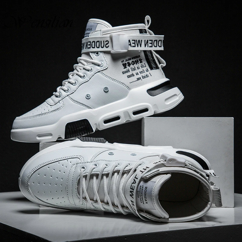 platform lace up trainers