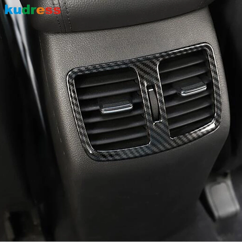 Для Hyundai Tucson 2016 2017 2018 2019 2020 углеродное волокно задний Кондиционер Выход