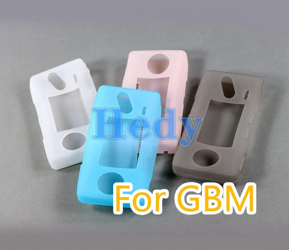 

5PCS Anti-Scratch Silicone Case For For GBM Console Soft Crystal Transparent Protective Shell For GameBoy Micro