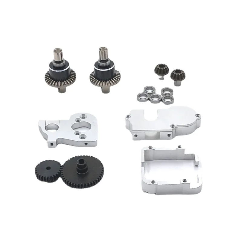 WLtoys 144002 144001 124016 124017 124018 124019 RC Car Parts Metal Modification Assembly Kit, Including Differential, Gear etc. fast rc cars