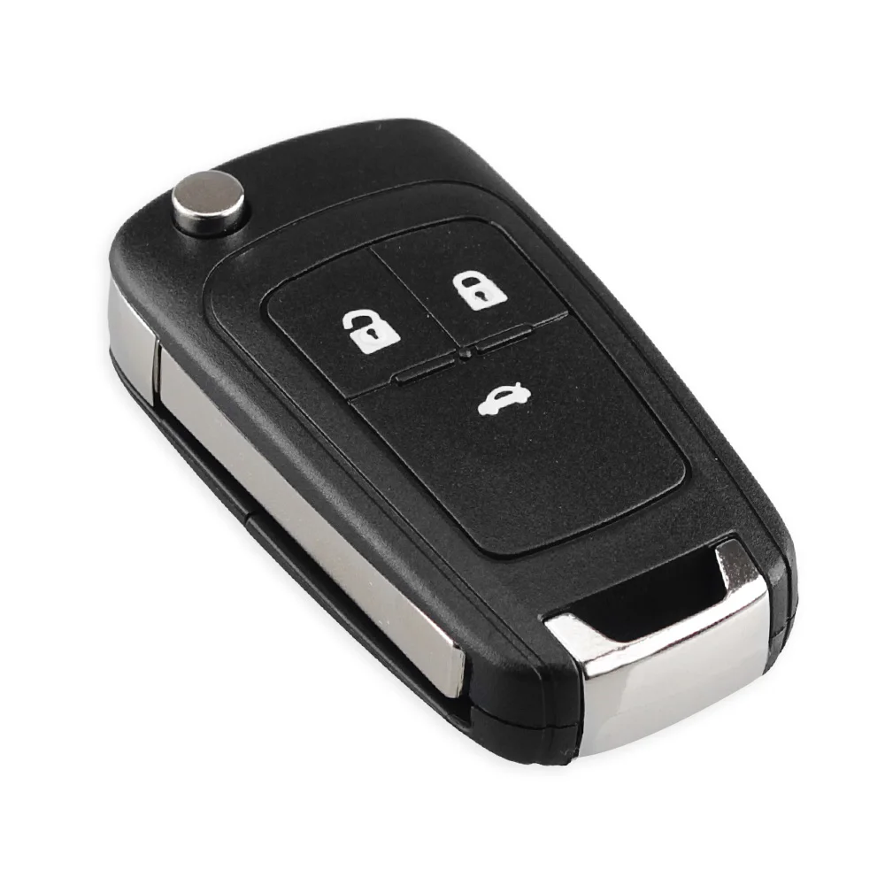 KEYYOU 2/3/4/5 BT дистанционного ключа оболочки чехол для вооруженные силы США Astra Zafira для Chevrolet Cruze для Buick с логотипом