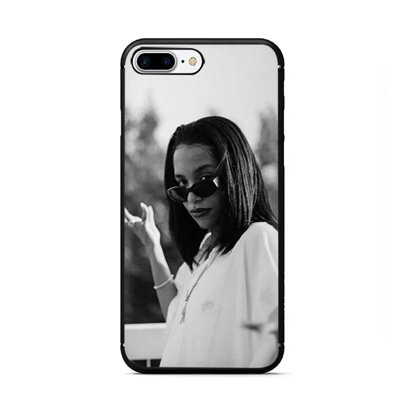 B9 Aaliyah мягкий чехол для телефона для девочки iPhone 5 5S 6 6S Plus 7 8 Plus X XR XS 11 Pro Max - Цвет: B9