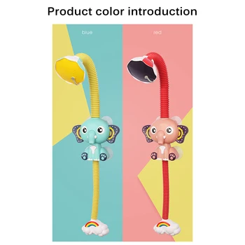 

Bath Toys Baby Electric Elephant Faucet Water Faucet Shower Toy Children Bathtub Spray Toy Strong Suction Cup Aquatic Game Props