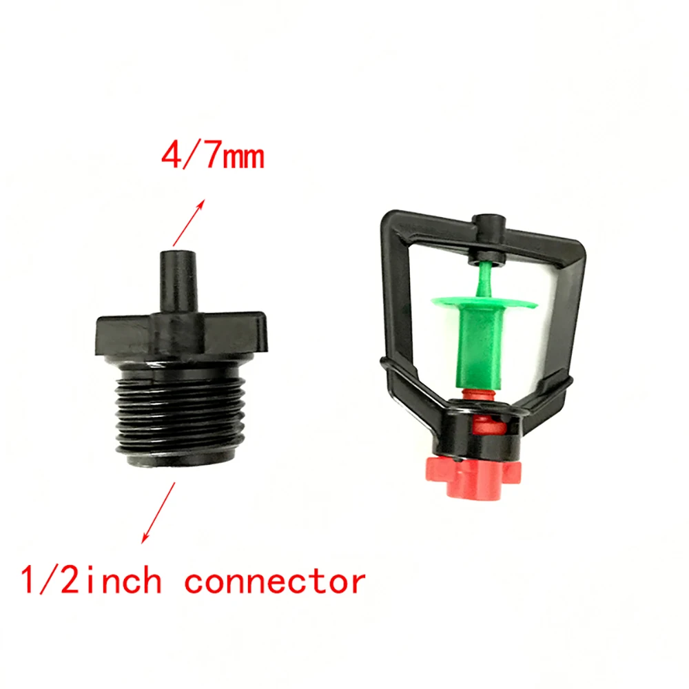 20 шт. теплица детская растительный Сад Микро спринклерная насадка висячая вращающаяся микронасадка Грибное охлаждение пыли IT102