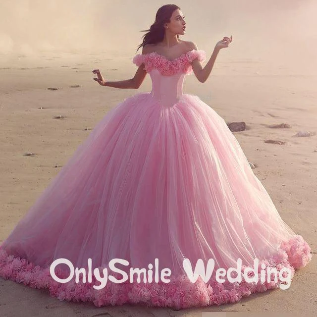 Puffy Ball Gown Wedding Dresses 