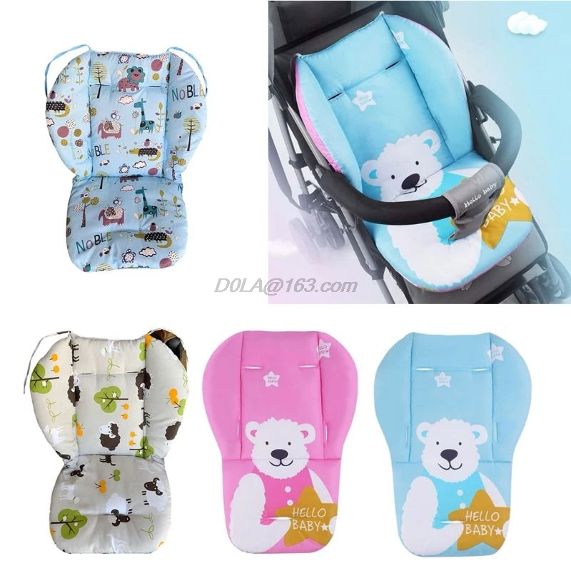 

Universal Baby Stroller High Chair Seat Cushion Liner Mat Cart Mattress Mat Feeding Chair Pad Cover Protector