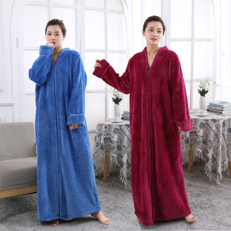 long dressing gown plus size