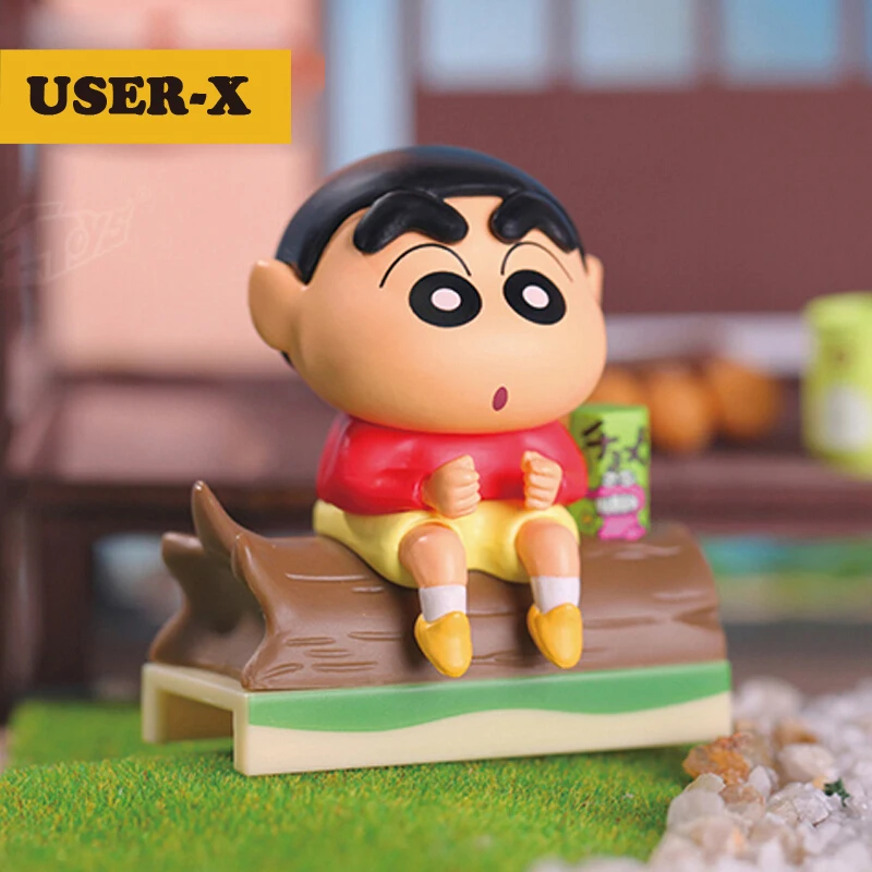 Crayon Shinchan Классическая серия сидения аниме kawaii фотохара Shinnosuke подарок украшение