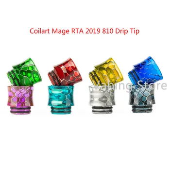 

Eleaf Rotor Tank/SnowWolf Wolf Tank/Coilart Mage RTA 2019 810 Drip Tip Delrin Recurve Cobra Mouthpiece