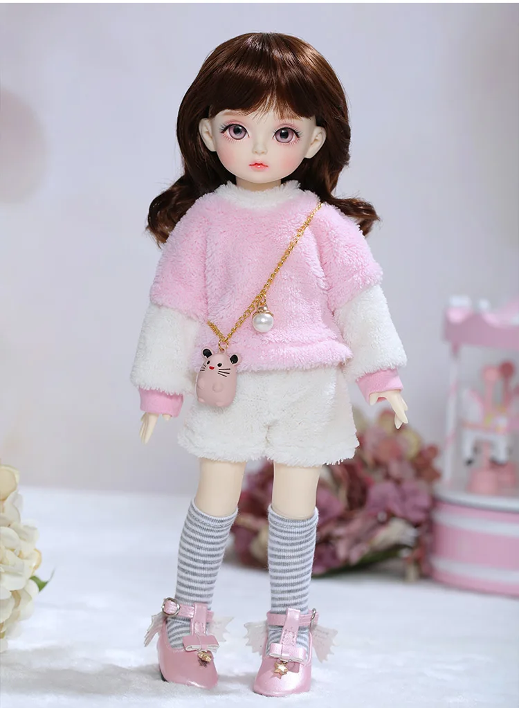 Shugo Fairy Mien 1/6 BJD SD кукла Yosd модель для маленьких девочек и мальчиков глаза высококачественные игрушки Фигурки из смолы для Рождества