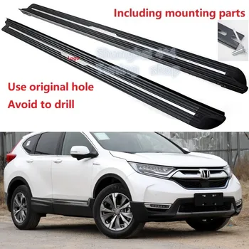 

New Aluminum high quality for Honda CRV CR-V 2017 2018 2019 2020 running board side step Nerf bar pedal
