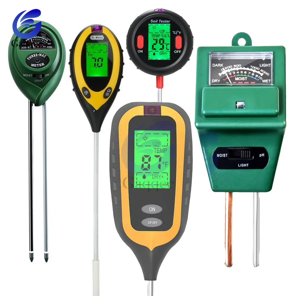 Plant Soil Water Moisture PH Meter Tester Digital Analyzer Tester Test Detector Plant Soil Water Moisture PH Meter Tester Digital Analyzer Tester Test Detector