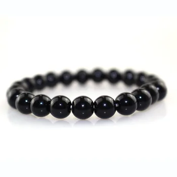 

New Jewelry Retro Fashion Fit Life Black Matte Beads Stone Dumbbell Bracelets for Women Men Fitness Motivation Bracelet Gifts