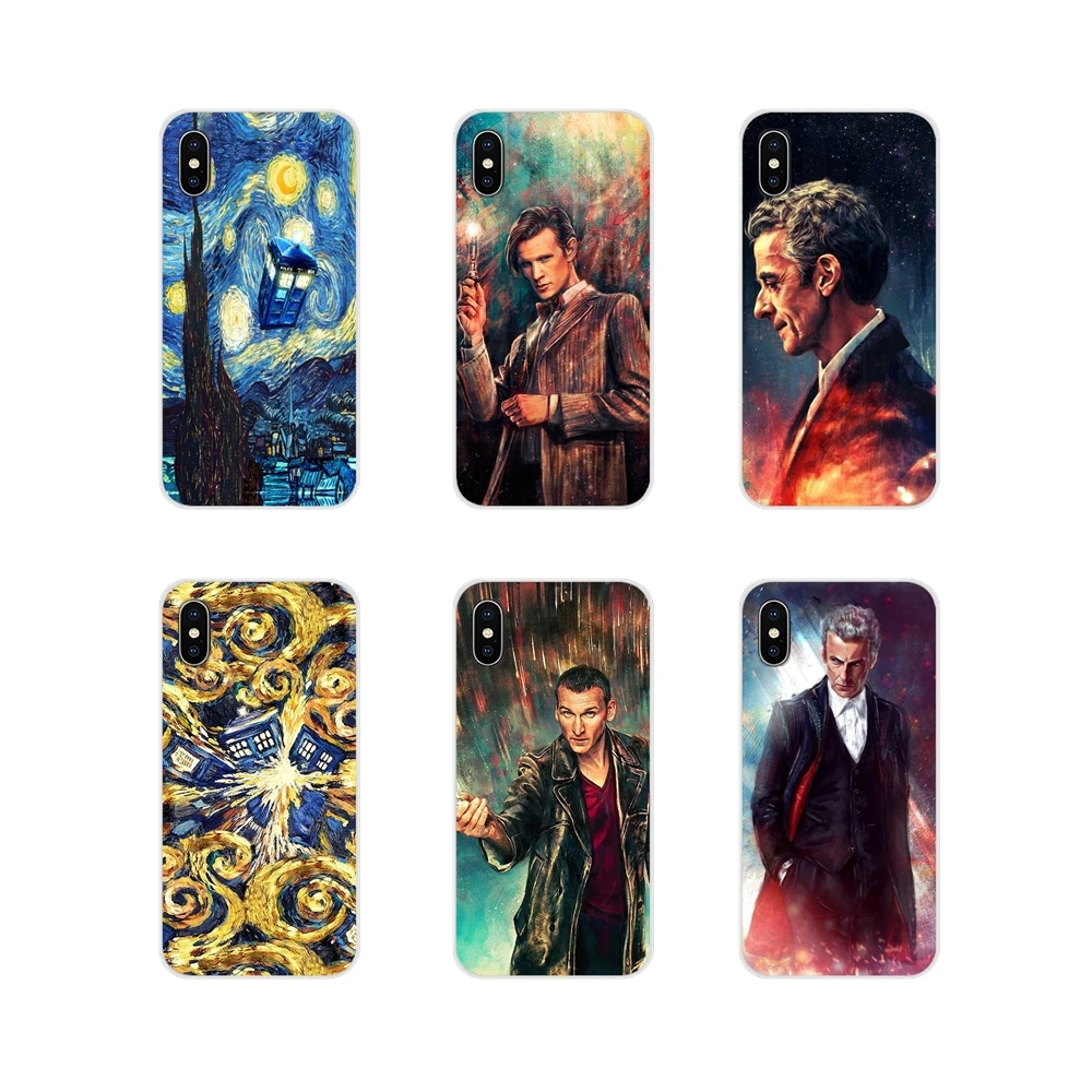 Для Apple iPhone X XR XS 11Pro MAX 4S 5C SE 6S 7 8 Plus ipod touch 5 6 Tardis Box Doctor Who аксессуары чехлы для