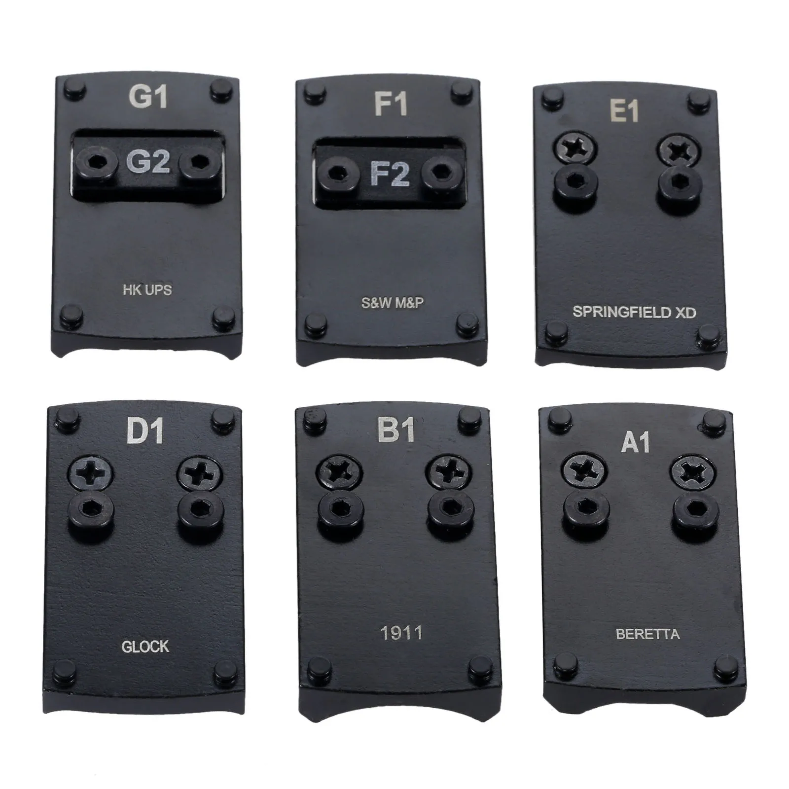 

Fit Vortex/Venom Micro Red Dot Sight Mount Base Adapter Plate For 17/19 Glock Colt 1911 Beretta 92 Pistol Springfield XD S&W M&P