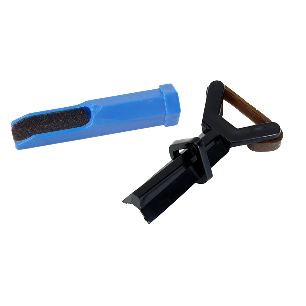 Snooker Cues Double-Side Repair Tool Leather Clip Plastic Pool Cue Tip Clamp