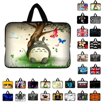 

7 10 11.6 13.3 14.4 15.6 17.3 inch Totoro Laptop Bag tablet sleeve Case For Macbook Air/Pro/Retina Computer cover