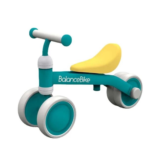 LazyChild Children Balance Scooter No Pedal Roller Scooter Adjustable Height Children Baby Sliding Walker Scooter Children Toy 1