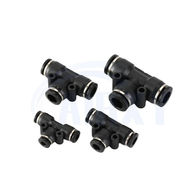 Pneumatic Fitting Pipe Connector Tube Air Quick Fittings Water Push In Hose Couping 4mm 6mm 8mm 10mm 12mm 14mm PU PY Connectors