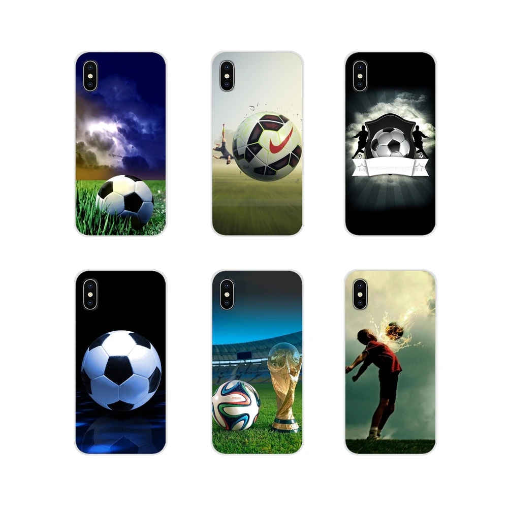 football soccer ball design Cell Phone Cases Covers For Samsung Galaxy S3 S4 S5 Mini S6 S7 Edge S8 S9 S10 Lite Plus Note 4 5 8 9 | Мобильные