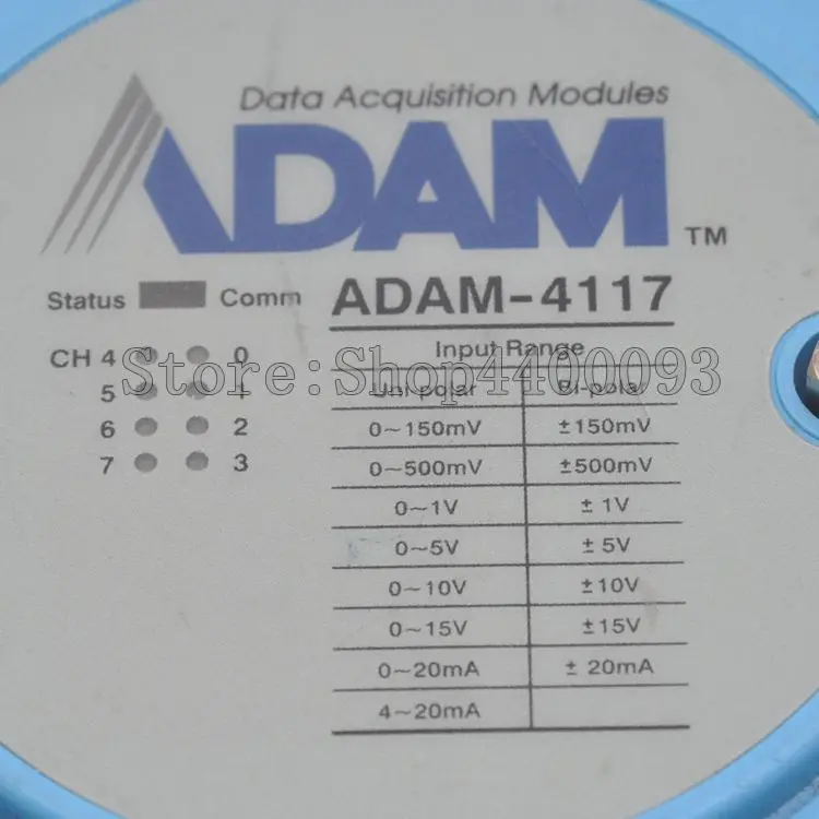 Advantech adam-4117 8-канальный аналоговый вход модуль сбора MODBUS устойчивый к температурам