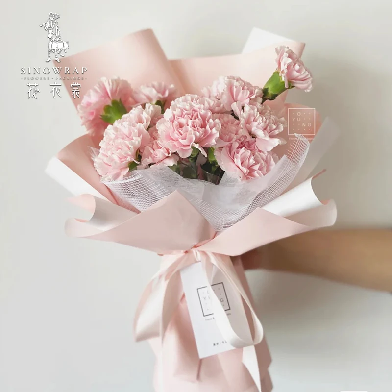 60CM*10M Korean flower wrapping paper waterproof roll flower shop approved  gift packaging - AliExpress