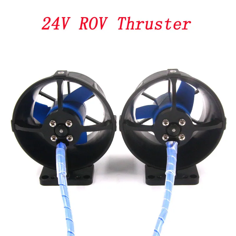 

1pcs ROV 24V 60mm Propeller Waterproof Motor Underwater Thruster Drive Engine 3kg Thrust 50A 30A Brushless ESC for RC Bait Boat