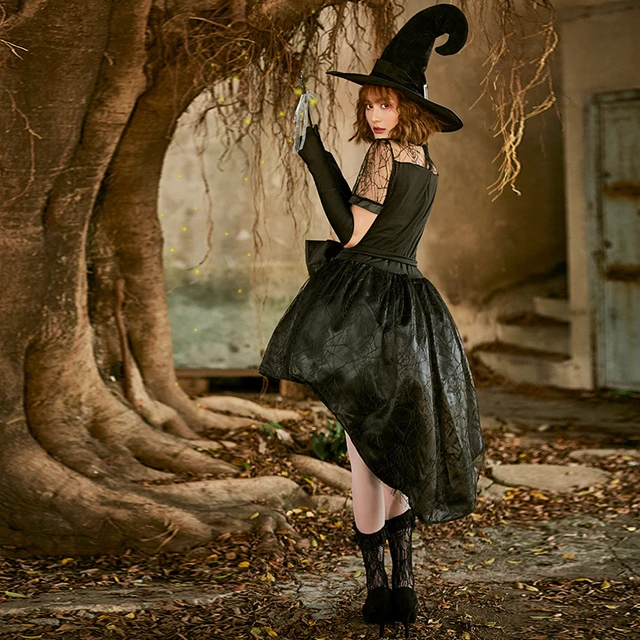 Fantasia halloween feminina bruxa