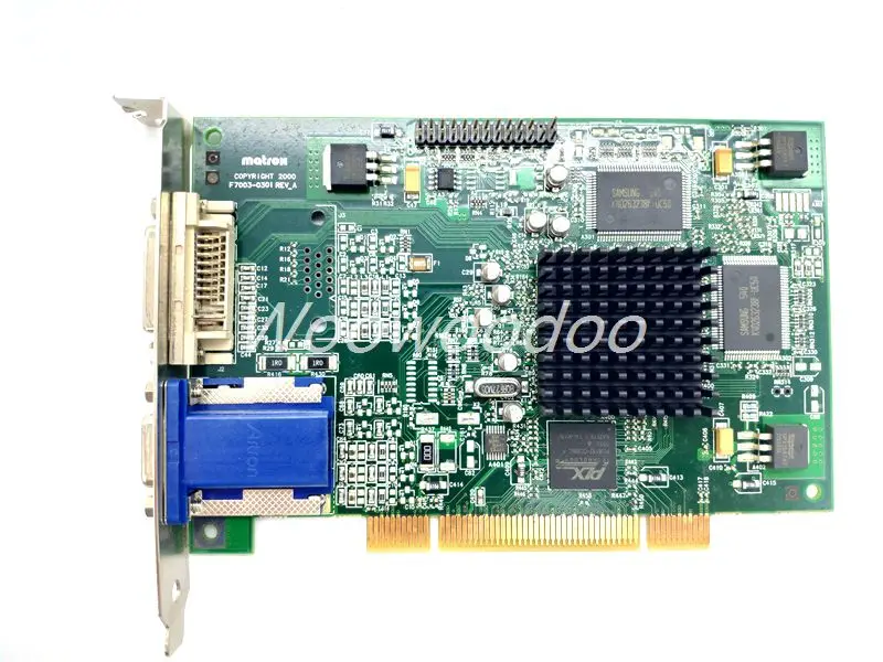 Matrox F7003-0301 Rev_A PCI промышленная VGA DVI карта