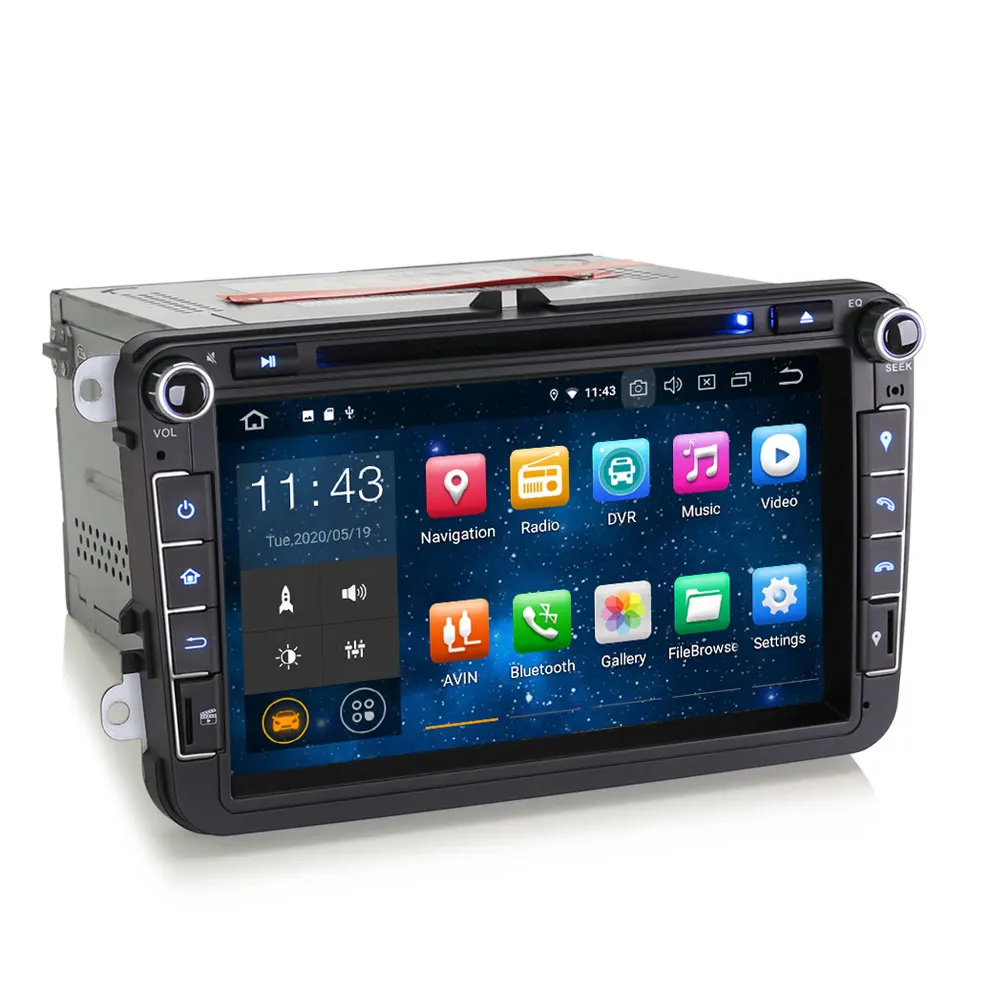 8&quot Android 10.0 OS Car DVD Multimedia GPS Radio System for Seat Toledo 2004-2015 Altea XL 2007-2015 | Автомобили и мотоциклы