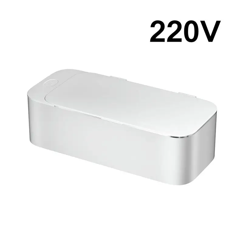 220V Новейшая ультразвуковая Чистящая машина 42000 Гц, высокочастотная вибрация, мытье очков, ультразвуковая очистка, ультразвуковая стирка - Цвет: 220V