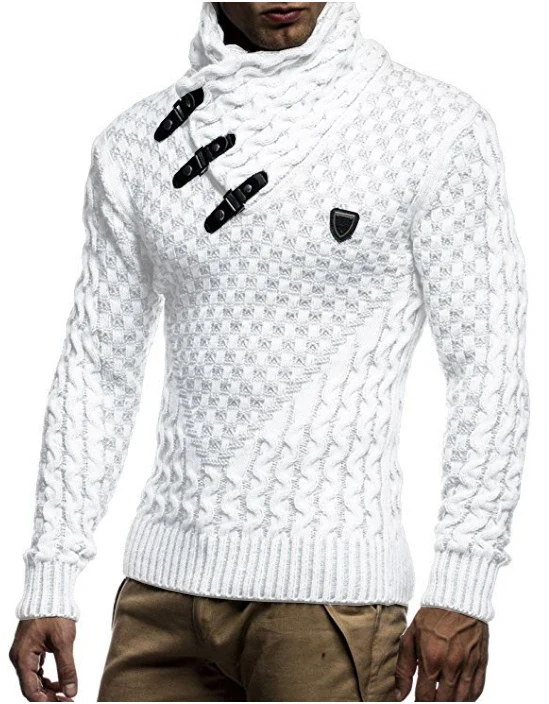 Best Price ZOGAA Men Sweaters 2018 Brand New Warm Pullover Sweaters Man Casual Knitwear Winter Men Black Sweatwer XXXL Computer Knitted