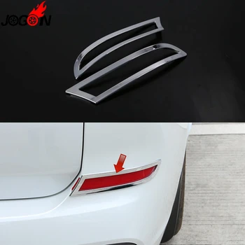 

Glossy ABS Chrome For BMW X3 G01 2018 2019 Car Styling Rear Tail Foglight Fog Light Lamp Frame Cover Trim Accessories