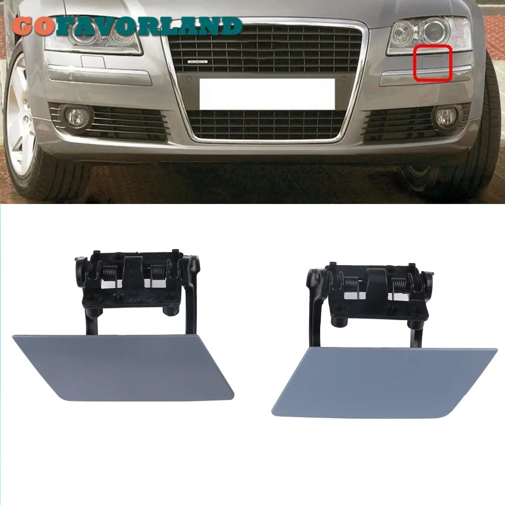 Для AUDI A8 D3 S8 Quattro 2005 2006 2007 2008 2009 2010 левая + правая боковая фара шайба крышка