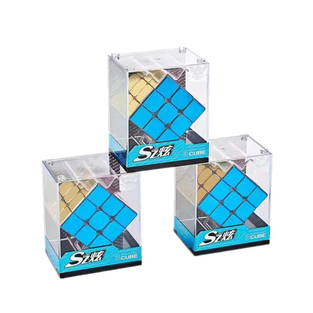 Cyclone Boy Electroplating Process Magnetic 3x3 Magic Cube Professional SpeedCube Cubo Magico Puzzle Toy For Children Kids Gift 6