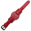 Red  black buckle