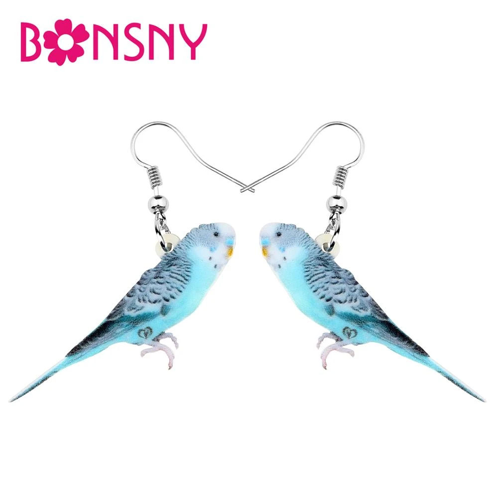 Bonsny アクリルアニメロングテールインコオウムイヤリングドロップブラブラ鳥女性女の子ティーン新 19 アクセサリーギフト ドロップイヤリング Aliexpress Bonsny アクリルアニメロングテールインコオウムイヤリングドロップブラブラ鳥女性女の子ティーン新 19 アクセサリーギフト ドロップイヤリング Aliexpress