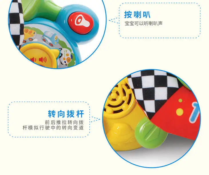 VTech Vtech коляска с рулевым колесом для детей, музыкальная обучающая игрушка для раннего возраста, 6-36 месяцев