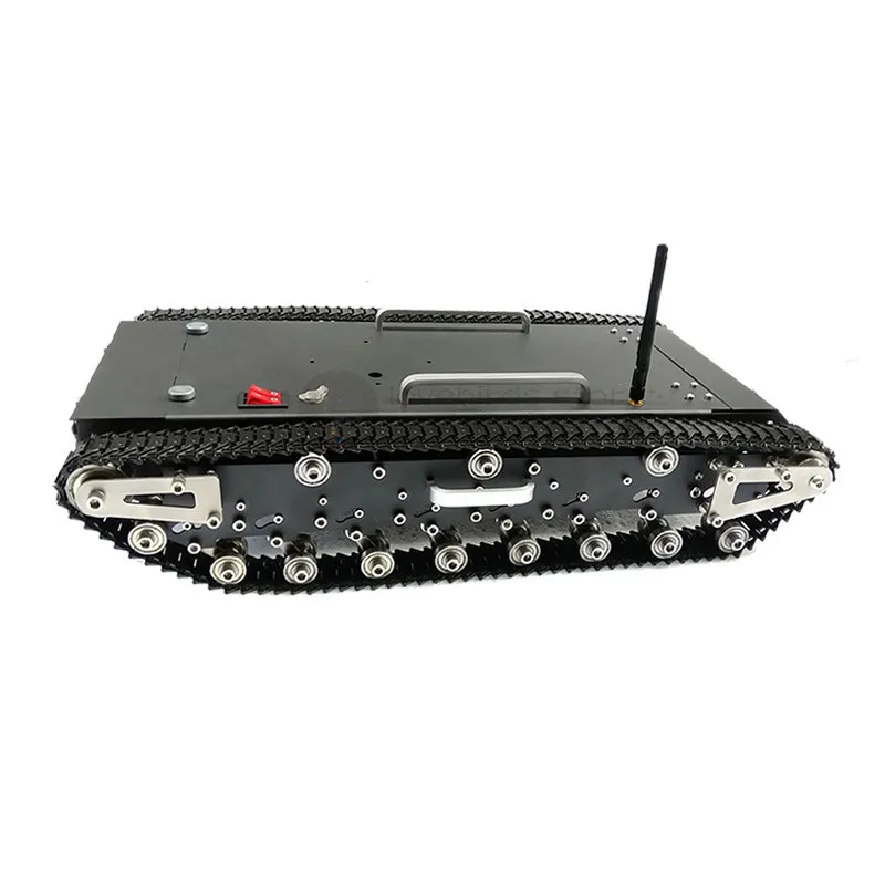 WT500/WT500S 2WD из нержавеющей стали гусеничный Танк робот шасси Мобильный смарт автомобиль 30-45 кг нагрузки