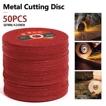 

50PCS Cutting Discs 100 Angle Grinder Stainless Steel Metal Grinding Wheel Resin Double Mesh Ultra-Thin Polishing Piece