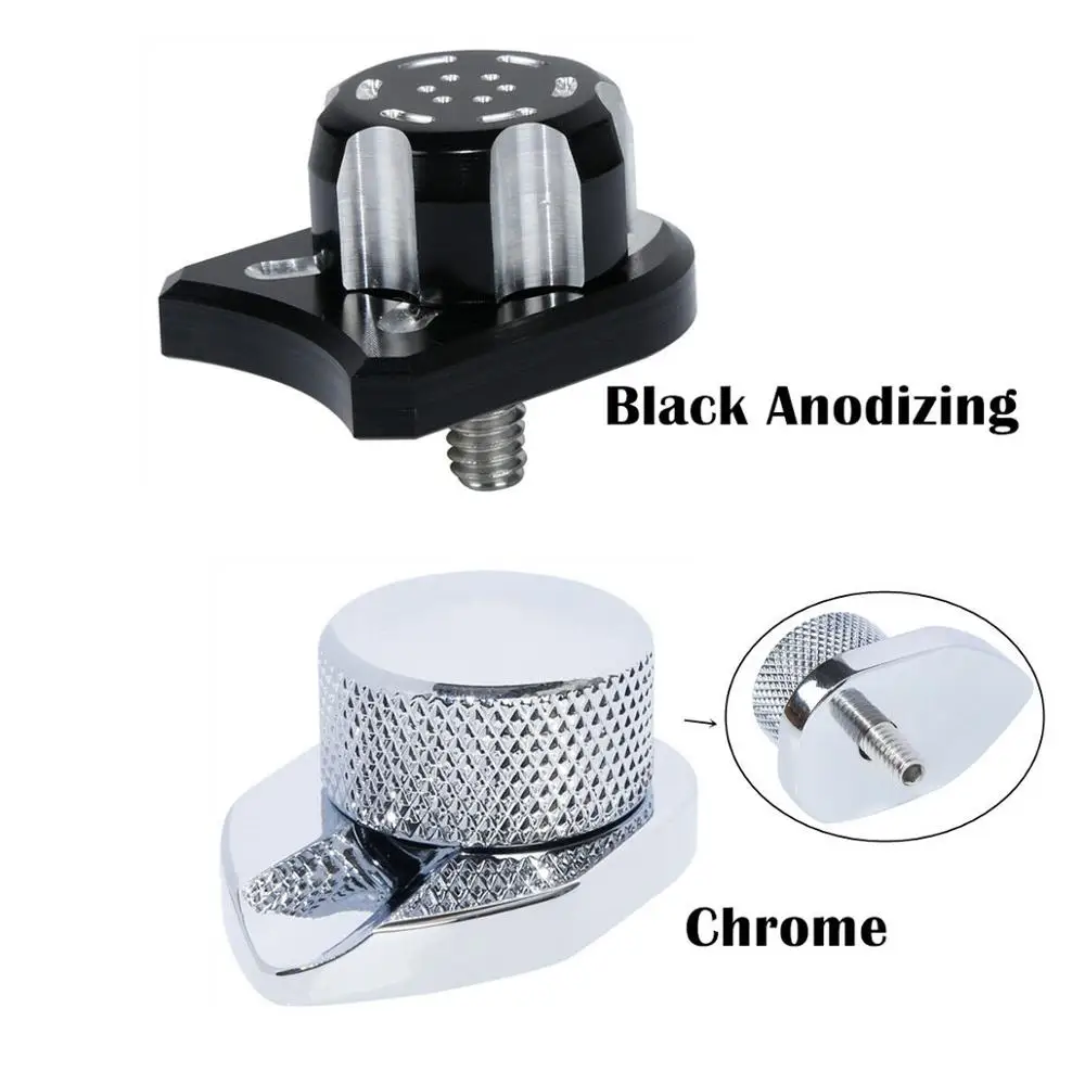 

Motorcycle Seat Bolt Tab Screw Mount Knob Cover Nut For Harley Sportster Softail 96-17 16 15 14 13 12 11 10 09 08 07 06 05