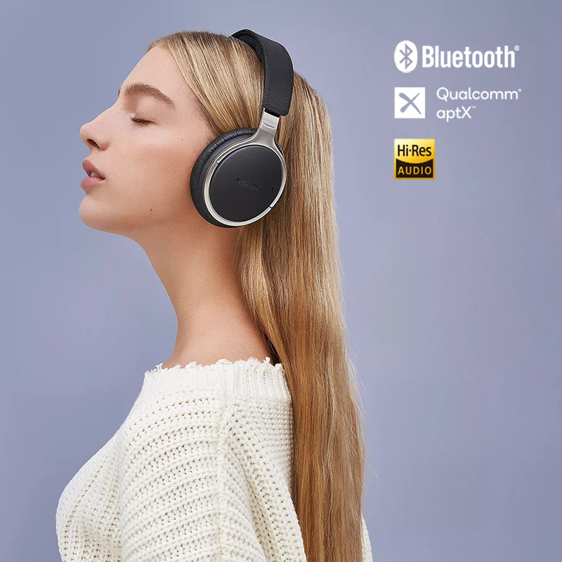 Meizu HD60, Bluetooth наушники, активная гарнитура с шумоподавлением, беспроводные наушники, HD50, обновление Apt-X BT 5,0