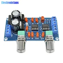 Placa de filtro de paso bajo, módulo amplificador de placa de Control de volumen, Subwoofer, 9-15V, NE5532