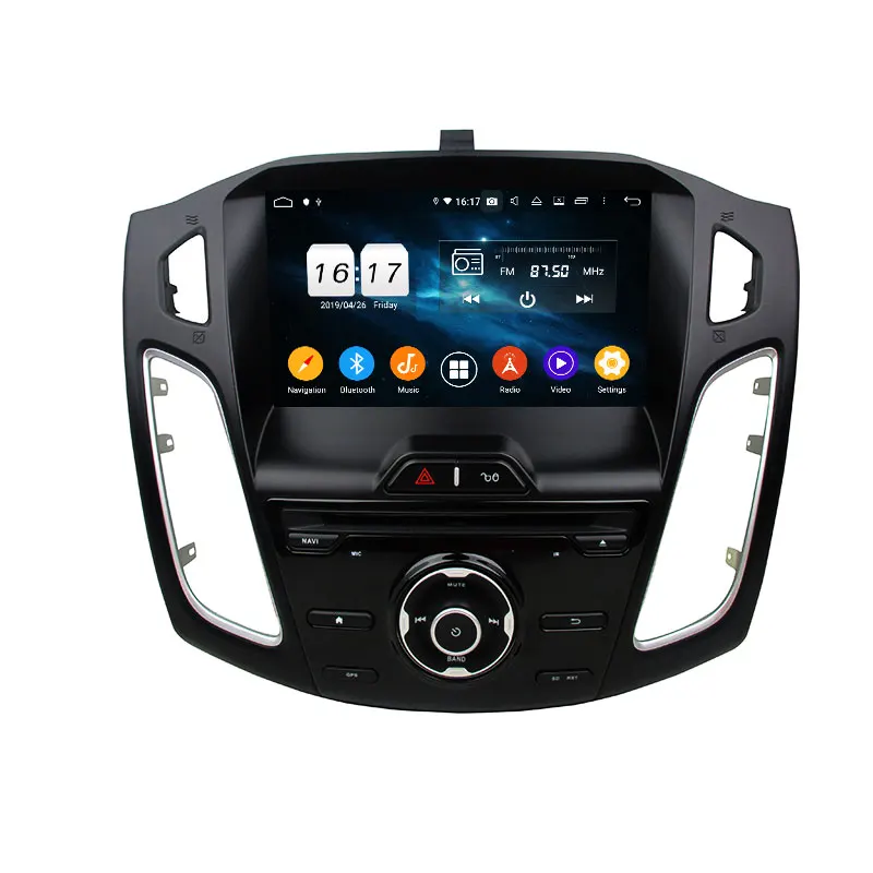 

KLYDE 9" 1 Din 8 Core Android 9.0 Car Radio For Ford Focus 2012-2014 Car Multimedia Player Audio Stereo 1024*600 DVD Player