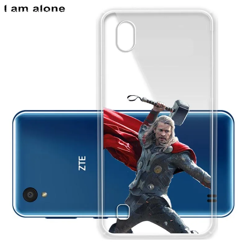 Чехлы для телефонов I am alone для zte Blade A5 5,45 дюймов Мягкий ТПУ модный мобильный для zte Blade A5 сумки