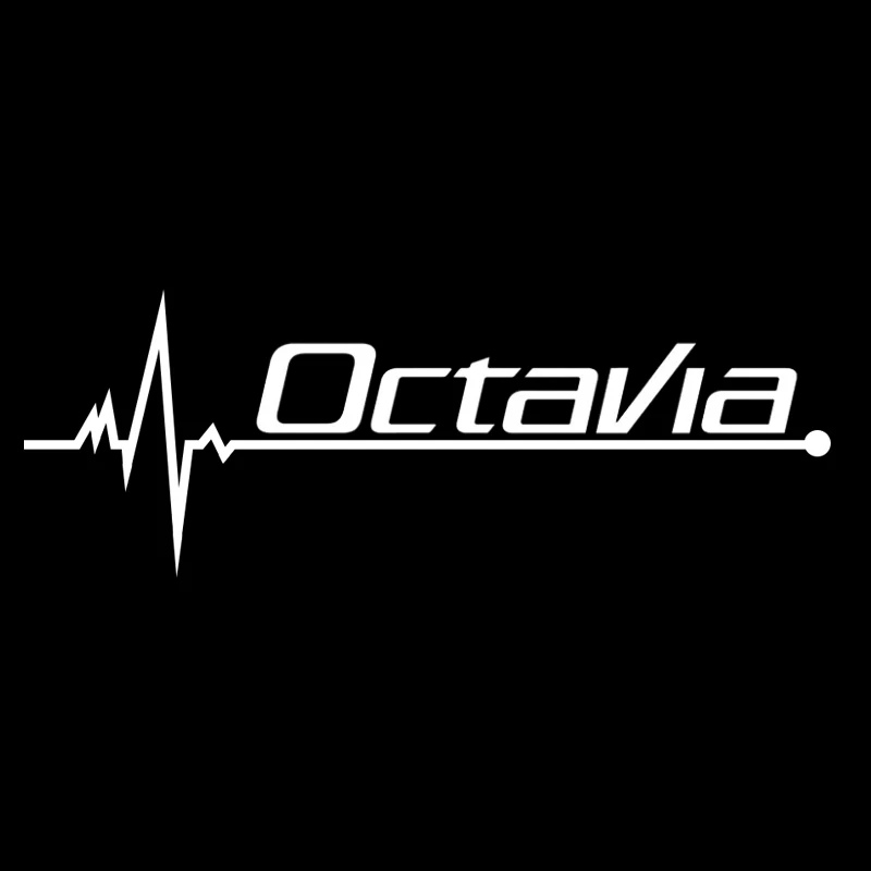 1 шт. Авто Декор для оконного стекла наклейки светоотражающие наклейки для автомобиля-Стайлинг для skoda octavia fabia rapid yeti superb octavia a 5 a - Цвет: Белый