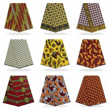 

Soft New Veritable wax nigeria ankara print fabric african Veritable real pagne wax veritable wax Veritable sewing material