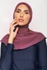 Solid Color  Muslim Turban Cap For Women Full Cover  Swim Hijabs 5