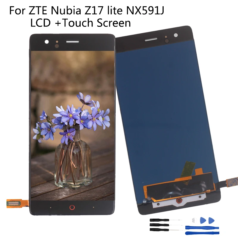 Оригинальный ЖК дисплей для ZTE Nubia Z17 lite NX591J сенсорный дигитайзер запасные части
