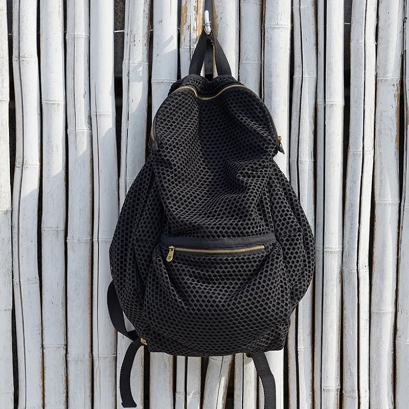 netted bookbag